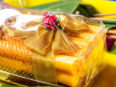 accessories for worship master ceremony in Thailandの写真素材