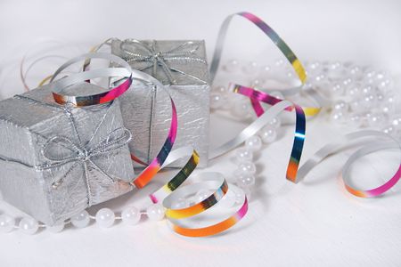 Christmas gifts and ornaments
