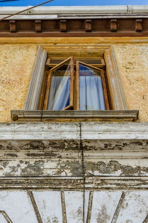 Old window detail.の写真素材