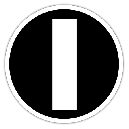 road sign in Quebec and Canada: bus priority Guide and information road sign in Quebec, Canadaの写真素材