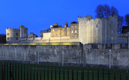The Tower of London, medieval castle and prisonのeditorial素材