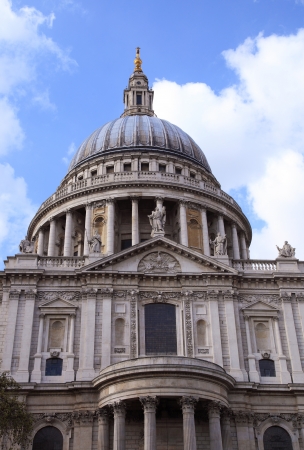 St Paul s Cathedral in London, United Kingdom  UK の写真素材