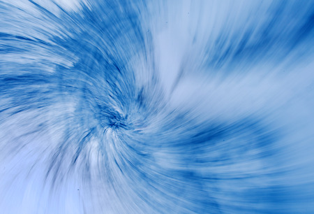Abstract blue whirlpool useful as backgroundの写真素材