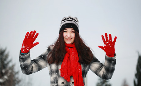 Man with a paper bag on head clock dial on itの写真素材