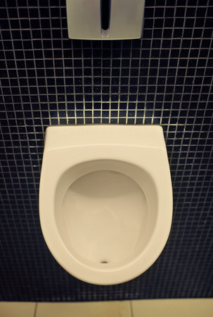 Men toilet for men, pissoir on wallの写真素材