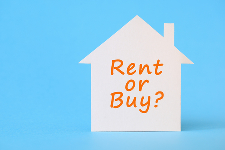Rent or buyの写真素材