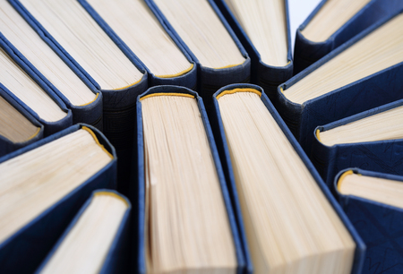 Heap of books symbol of literature and knowledgeの写真素材