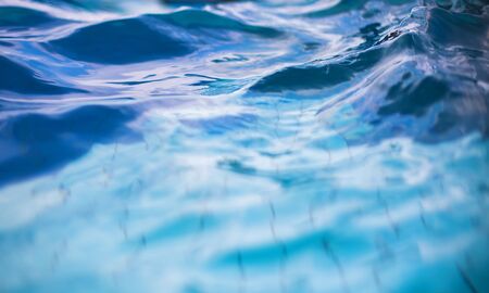 Detail of water pool surfaceの写真素材