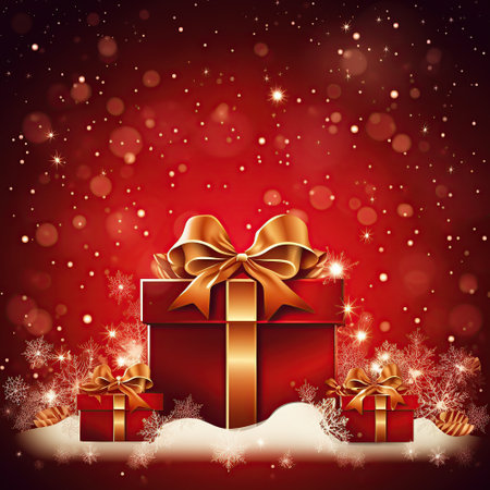 Christmas Gift Pile-Up backgroundの素材