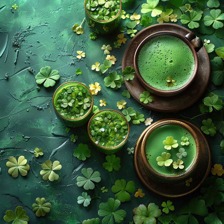 Green Delight: Embracing Irish Traditions with Gustoの素材