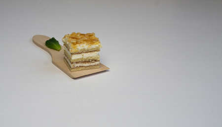 delicious assorted cupcakes of different flavors and colors on white backgroundの写真素材