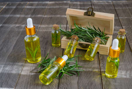rosemary essential oils for skin treatment homeopathy health and beautyの写真素材