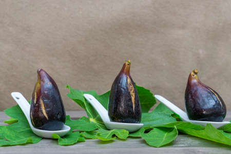 natural brebas collected from a treeの写真素材