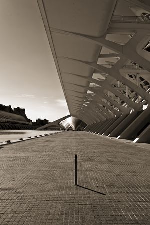 Odd structure at Valencia, Spain.のeditorial素材
