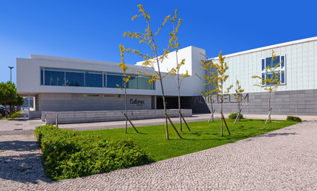 Lisbon, Portugal. August 24, 2014: The new Altis Belem Hotel and SPA. A five star hotel near the historical Belem District of Lisbon, world heritage monuments and museums.のeditorial素材