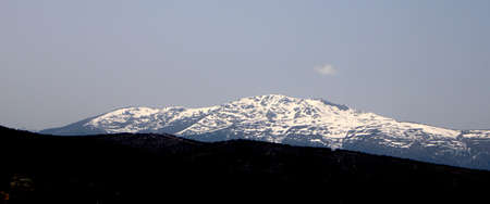 Rock massif Lara from afarの写真素材