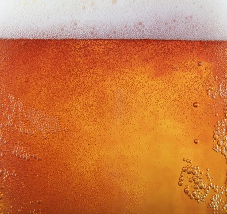 Beer in glassの写真素材
