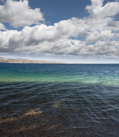 Adriatic sea in Croatiaの写真素材