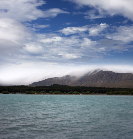 New Zealand - Lake Tekapo, South Islandの写真素材