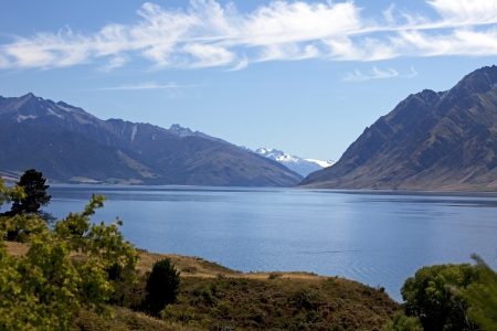 New Zealand - Lake Tekapo, South Islandの写真素材