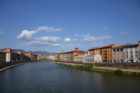 Church Santa Maria della Spina in Pisa, Italyの写真素材
