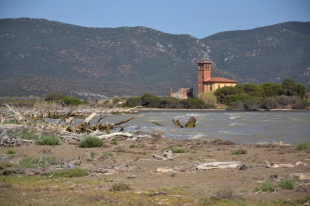 Coastline in Tuscany, Italyのeditorial素材