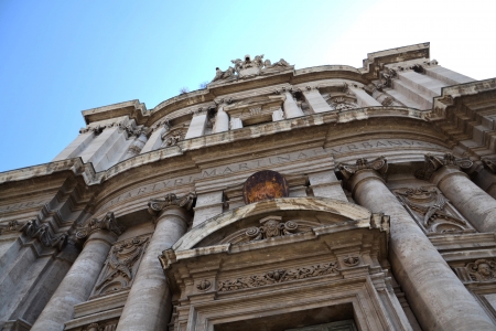 Santi Luca e Martina by Forum Romanum in Rome, Italyの写真素材