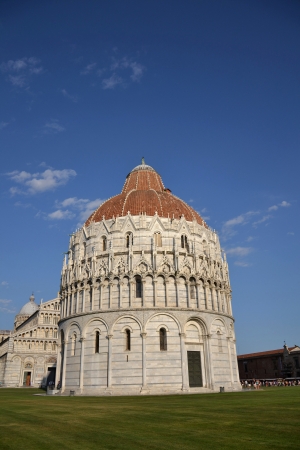 The Baptistery of the Cathedral of Pisaのeditorial素材