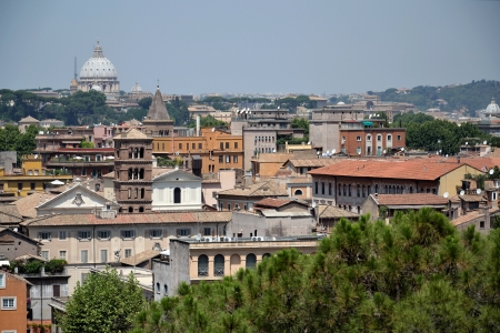 Rome panoramaの写真素材