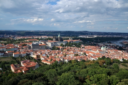 Prague panoramaの写真素材