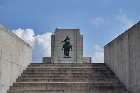 National memorial at Vitkov, Prague, Czech republic