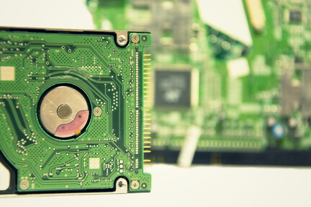 Hard disk driveの写真素材