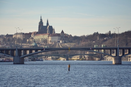 Hradcany Castle in Pragueのeditorial素材