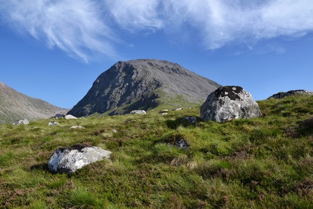 Ben Nevis - the highest mountain in Britain の写真素材