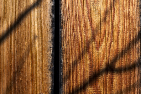 Horizontal vintage wooden boards backgroundの写真素材