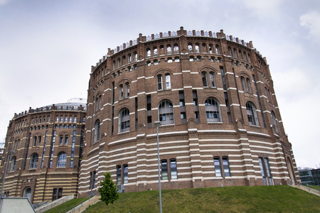 Gasometers of Vienna in Austriaのeditorial素材