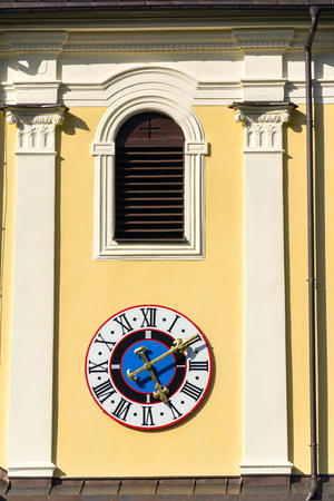 Church of Our Lady of Good Counsel in Dobra Voda, Czech Republic, sunny summer day