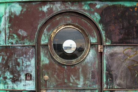 Knippelsbro tower, Knippel bascule bridge across the Inner Harbor on Christianshavn, Copenhagen, Denmarkの写真素材