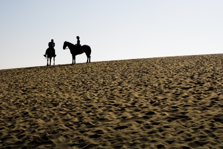 Dune Bolonia, on the coast of Cadiz, Andaluci­a, Spainの写真素材
