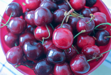 the taste of organic cherries is superior and they are very healthy too