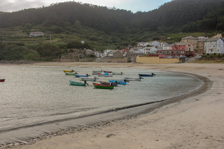 the village in the north of Spainの写真素材