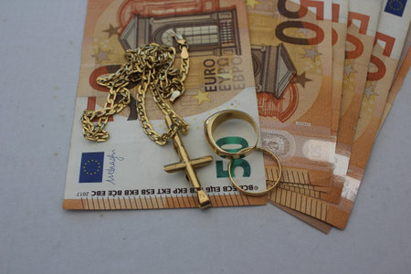 Economic concept of monetizing gold during periods of high market demand.