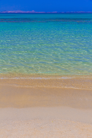 Agios Georgios beach, Naxos island, Cyclades, Aegean, Greeceの写真素材