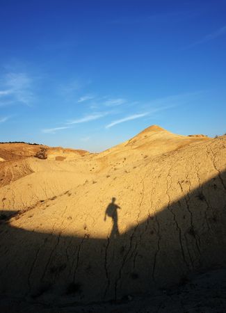 Desert Hikerの写真素材