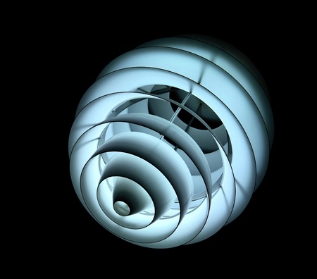 Blue lightの写真素材