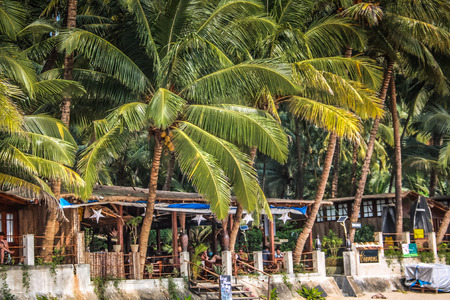 Landscape and nature in Karnataka Southern Indiaのeditorial素材