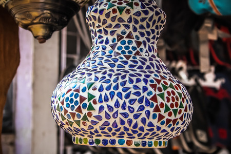 lamp sold in a souvenir shop in Goa southern India