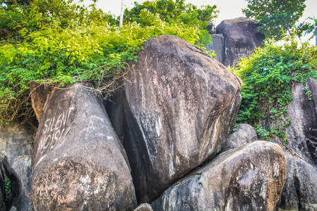 Nature and landscape in Southern Indiaの写真素材