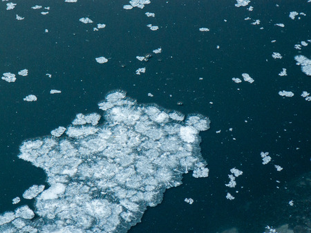 Closeup of Dead sea salt crystal in Israel