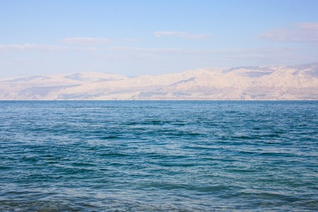 Nature and landscape of the Dead sea area in Israelの写真素材